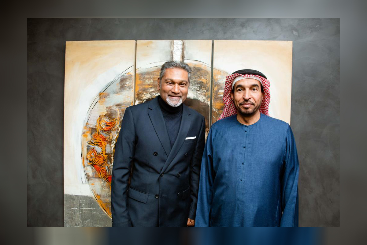 اجتمع سعادة السفير / محش سعيد الهاملي مع الدكتور / ديشنق نايدو ، باحث اول معهد الدراسات الامنية وعضو في اللجنة الرئاسية للتغير المناخ 