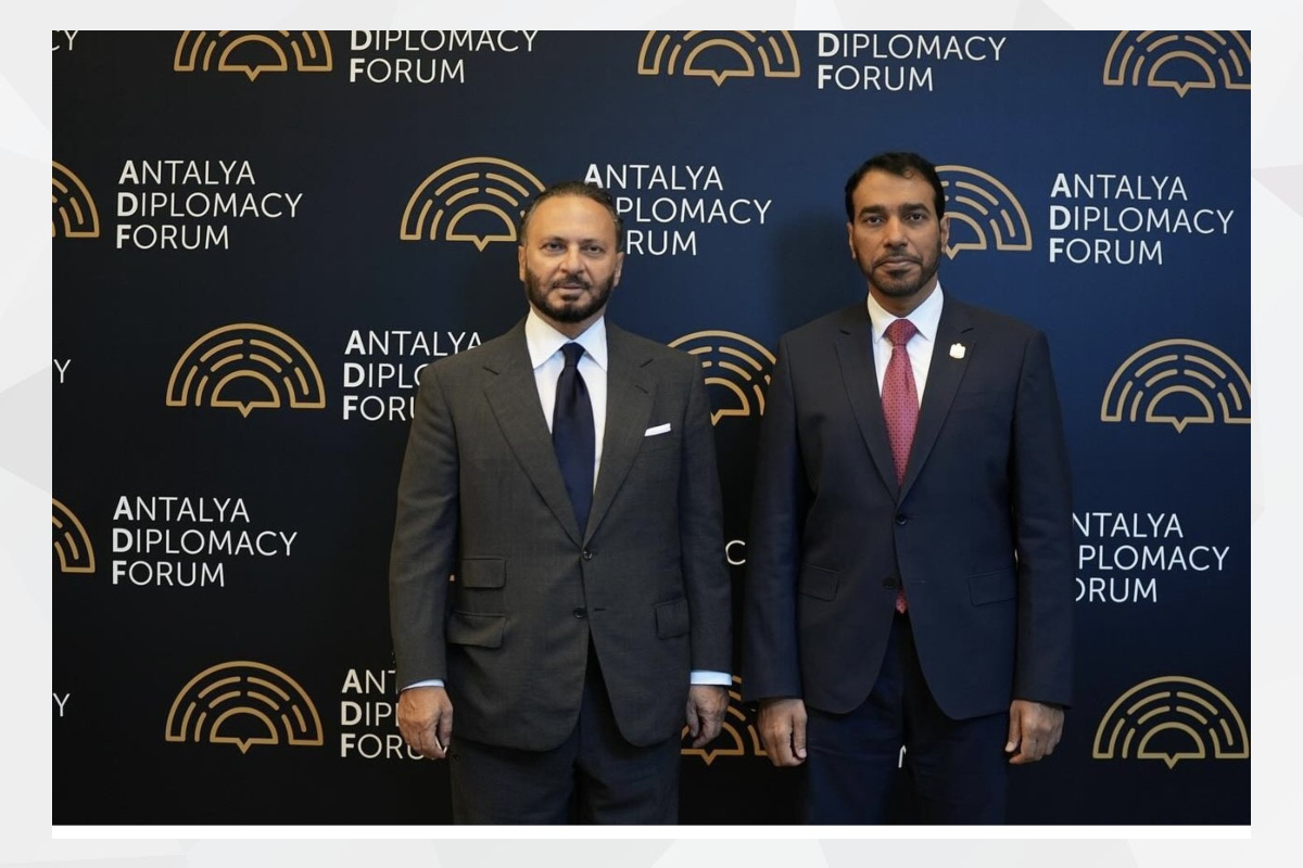شارك معالي الدكتور/ أنور بن محمد قرقاش، المستشار الدبلوماسي لرئيس دولة الإمارات المتحدة، بحضور سعادة/ سعيد ثاني الظاهري، سفير الدولة لدى تركيا، في فعاليات منتدى أنطاليا الدبلوماسي بنسخته الثالثة، برعاية فخامة الرئيس التركي رجب طيب أردوغان، تحت شعار 