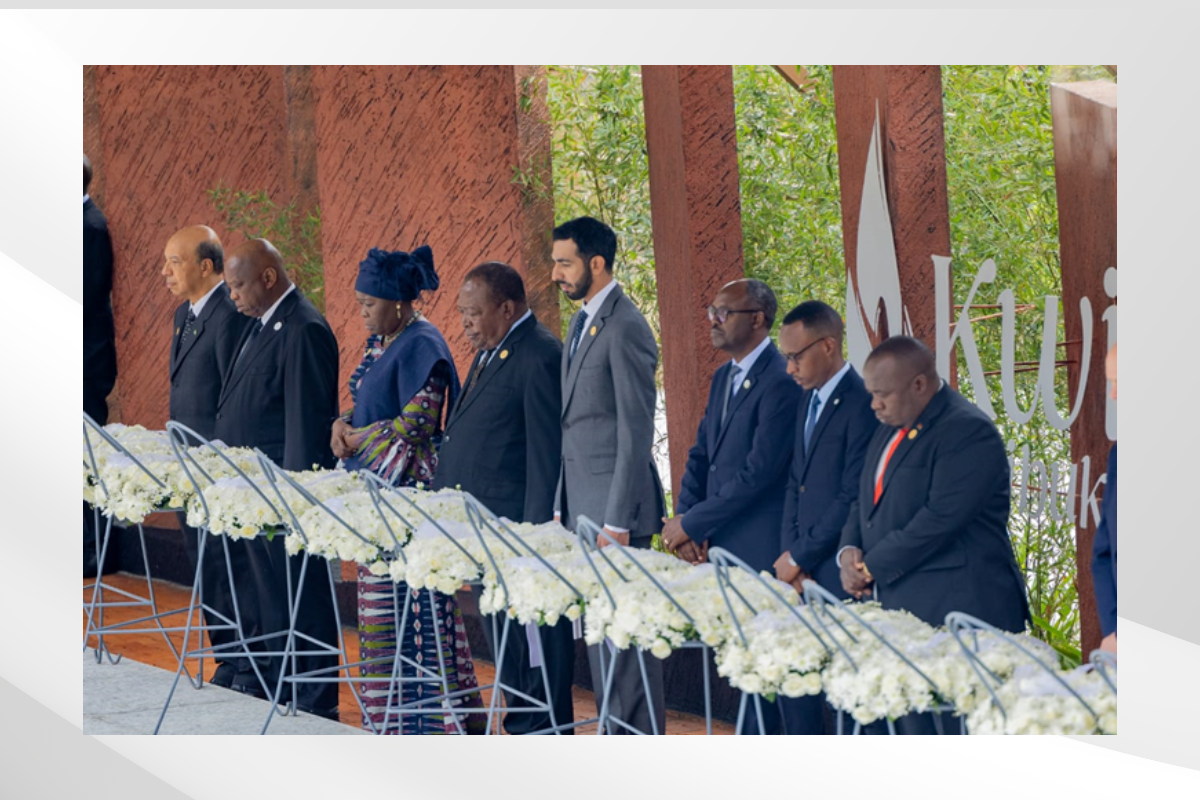 On behalf of His Highness Sheikh Mohammed Bin Zayed Al Nahyan, President of the UAE, H.E. Sheikh Shakhbout Bin Nahyan Al Nahyan, Minister of State, attended the ceremony marking the 30th anniversary of the Genocide against the Tutsi in the Republic of Rwanda. A number of heads of state and government, as well as representatives attended the event from international and regional organizations.