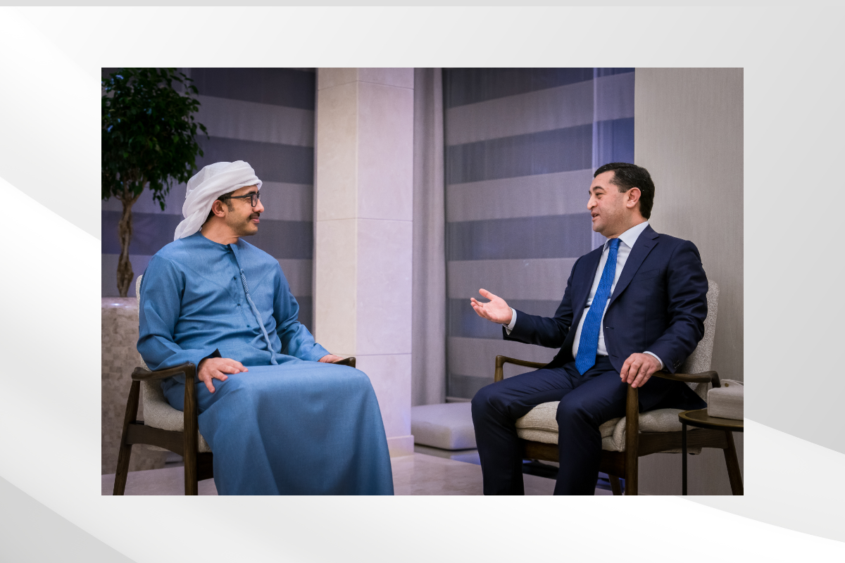 استقبل سمو الشيخ عبدالله بن زايد آل نهيان نائب رئيس مجلس الوزراء وزير الخارجية معالي بختيار سعيدوف وزير خارجية جمهورية أوزبكستان.