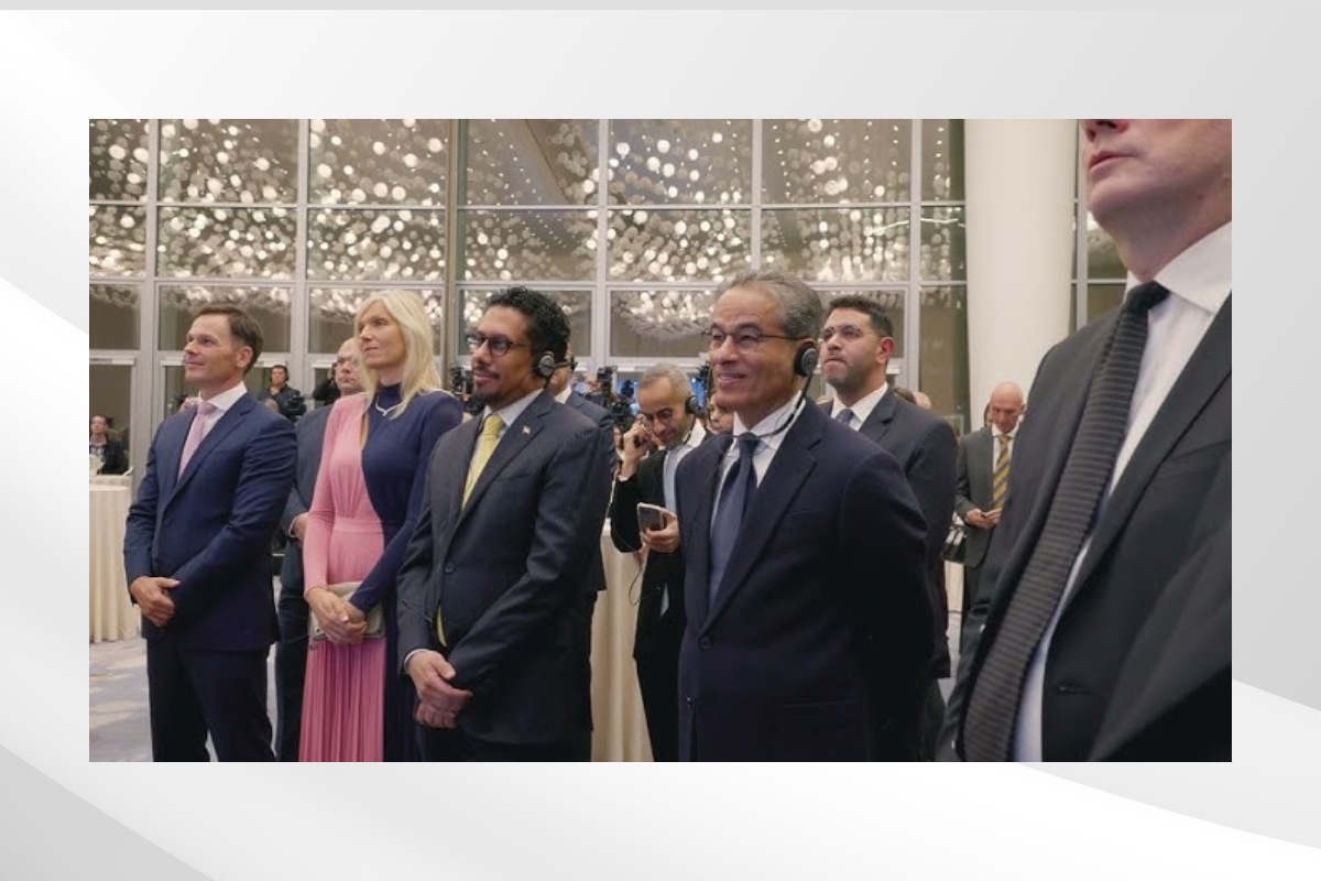 In the presence of H.E. Aleksandar Vucic, President of the Republic of Serbia, H.E. Ahmed Hatem Al Menhali, Ambassador of the UAE to Serbia, H.E. Sinisa Mali, Minister of Finance of Serbia, H.E. Adriana Mesarovic, Minister of Economy of Serbia, and H.E. Mohamed Alabar, Founder and President of the 