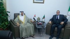 التقى سعادة السفير يوسف آل علي بمعالي كمال رزيق – وزير التجارة وترقية الصادرات بالجزائر، بمقر الوزارة ، حيث تم مناقشة عددا من المواضيع ذات الاهتمام المشترك.