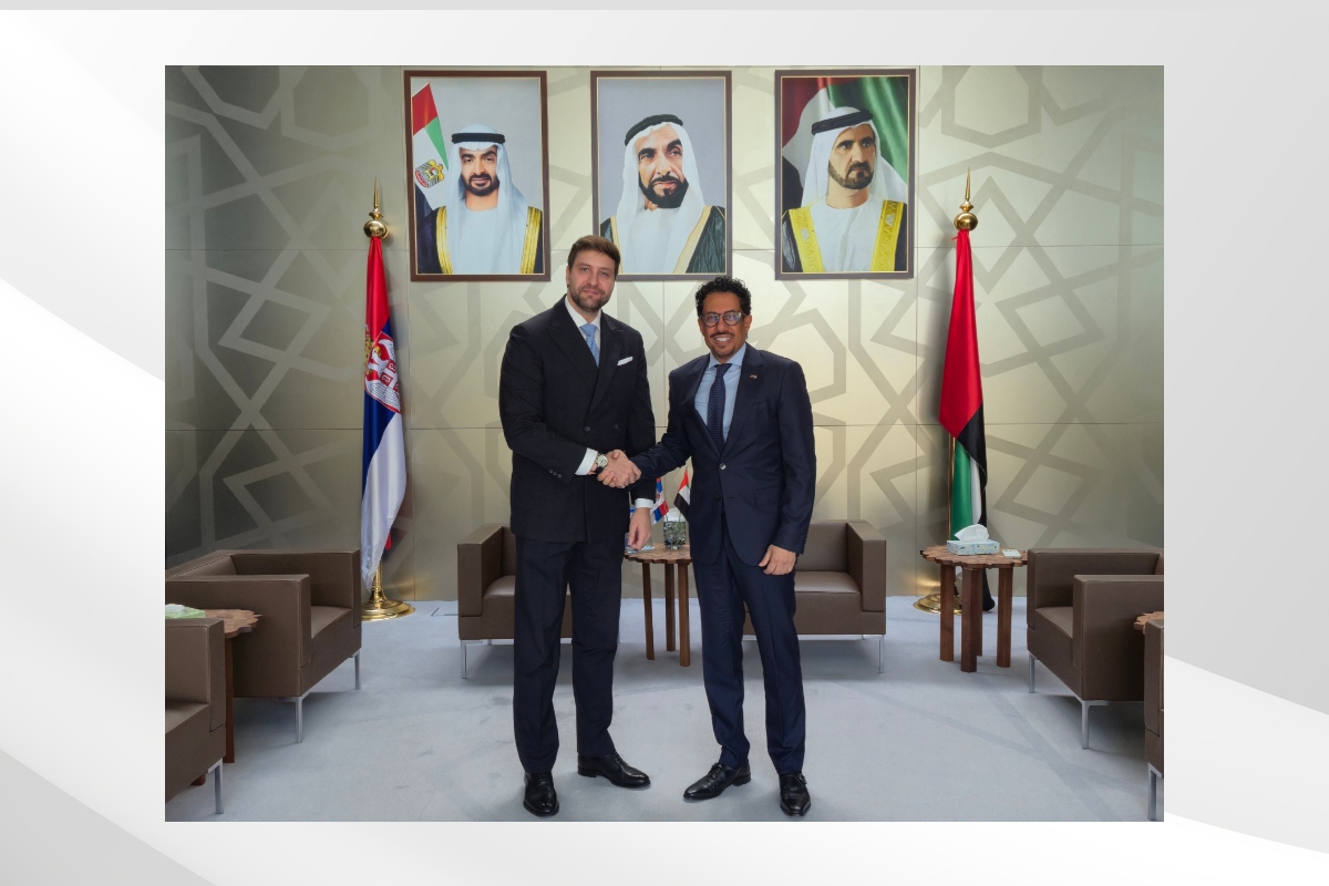 H.E. Ahmed Hatem Almenhali, Ambassador of the United Arab Emirates to the Republic of Serbia, received Mr. Edin Djerlek, Vice President of the National Assembly of the Republic of Serbia and Head of the Permanent Delegation of the National Assembly to the Inter-Parliamentary Union.