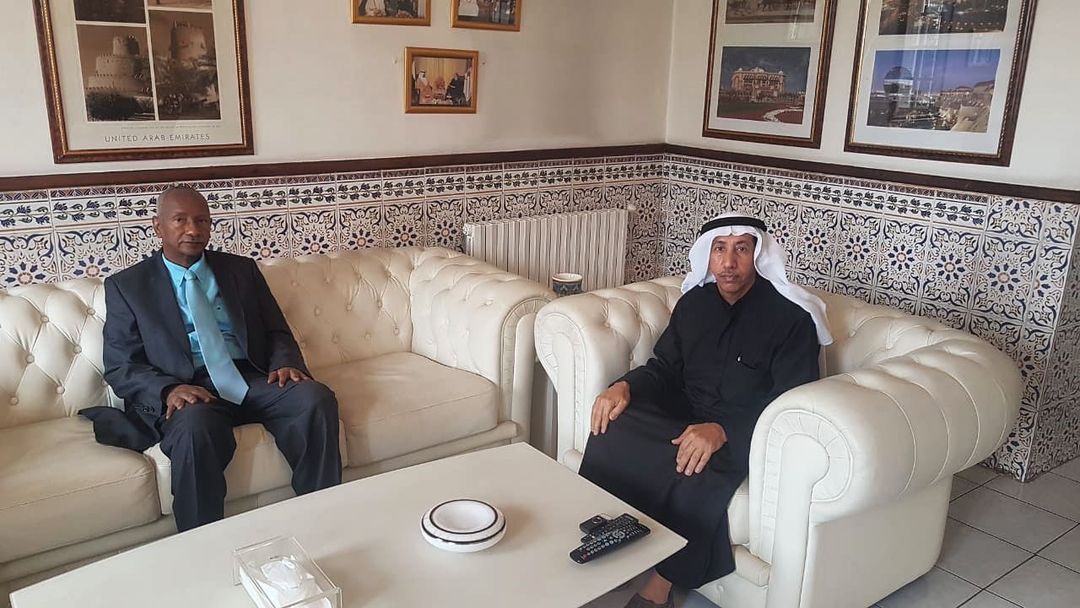 استقبل سعادة السفير يوسف آل علي سعادة السيد العبيد محمد العبيد رحمه، سفير جمهورية السودان بالجزائر