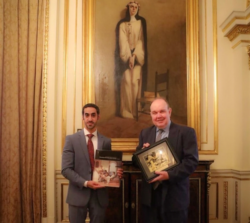 Meeting of H.E. Mohamed Alshamsi, UAE Ambassador to Peru with H.E. Rafael Lopez Aliaga Mayor of Lima.
