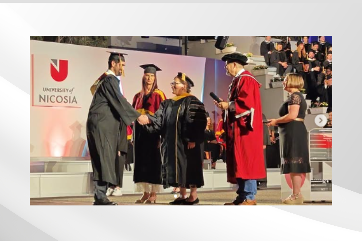 His Excellency Mohammed Saif Al Shehhi, UAE Ambassador to the Republic of Cyprus, attended the graduation ceremony of the School of Business at the University of Nicosia.