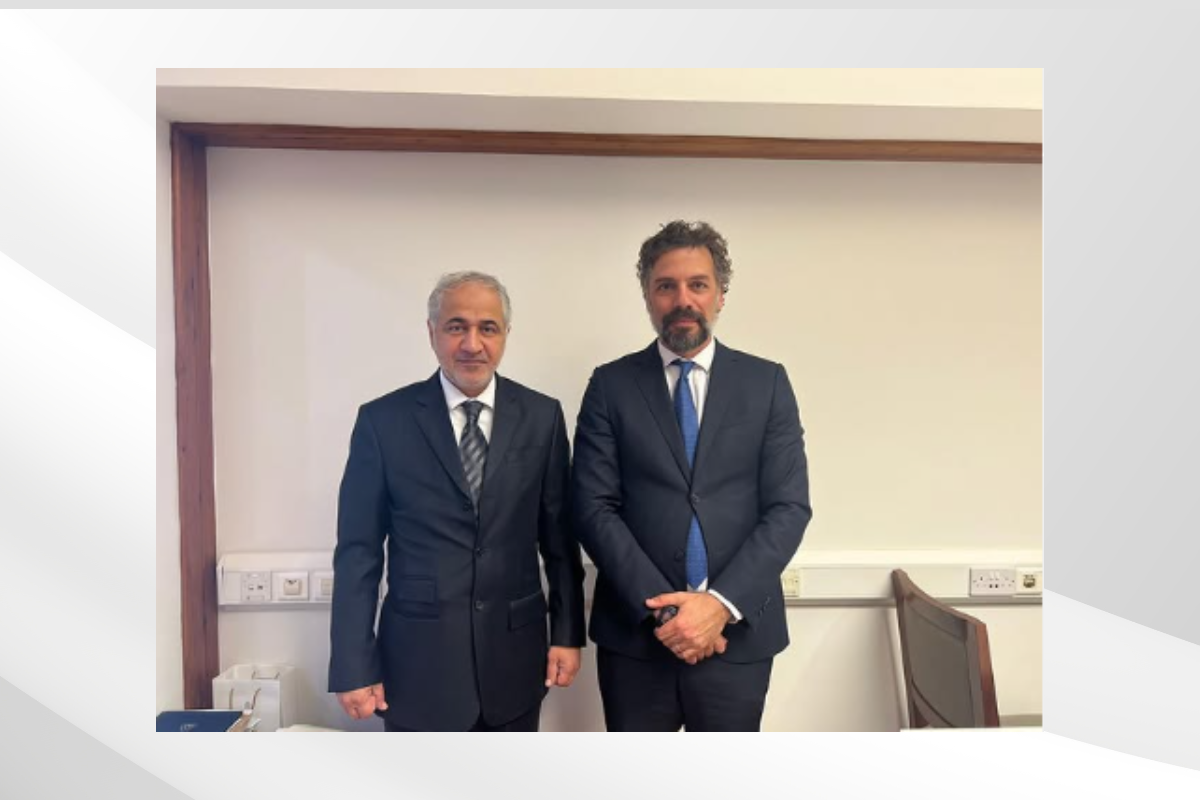 Official meeting with the Director of the Diplomatic Office of the President of the Republic of Cyprus