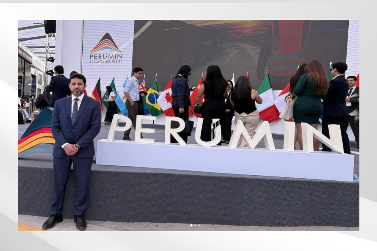 His Excellency Ibrahim Alalawi, Ambassador of the UAE, participated in the 37th Perumin Mining Convention, held in the city of Arequipa.