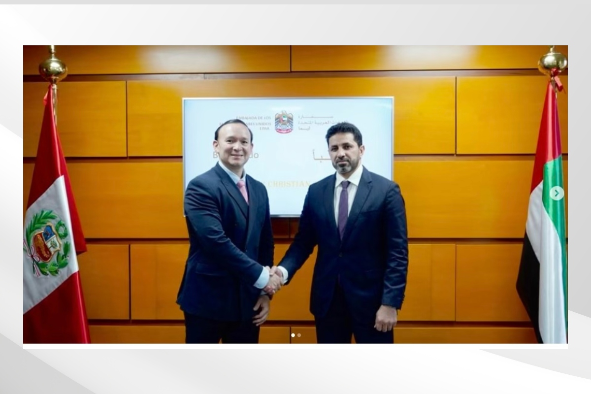 His Excellency Ibrahim Alalawi, Ambassador of the UAE, met with Mr. Cristian Aramayo, businessman and owner of Kuya Silver, to discuss investment opportunities in the South American mining sector, with a particular focus on Peru, Ecuador, and Bolivia.