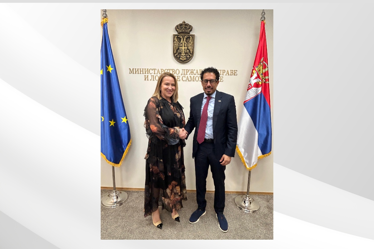 H.E. Ahmed Hatem Almenhali, Ambassador of the UAE to Belgrade, met with H.E. Snezana Paunovic, Minister of Public Administration and Local Self-Government of the Republic of Serbia.