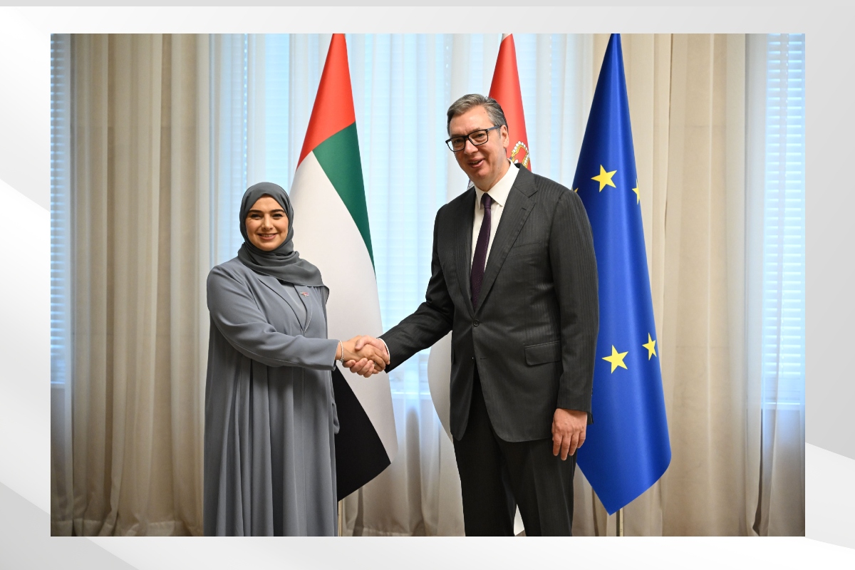 As part of efforts to strengthen the strategic relationship between the United Arab Emirates and the Republic of Serbia, H.E. Dr. Amna bint Abdullah Al Dahak, UAE Minister of Climate Change and Environment, visited Serbia together with an accompanying delegation representing national companies in the agricultural sector. During the visit, she met with H.E. Aleksandar Vucic, President of the Republic of Serbia, and H.E. Sara Pavkov, Serbia’s Minister of Environmental Protection, in the presence of H.E. Ahmed Al Menhali, UAE Ambassador to Serbia.