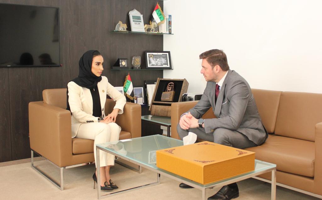 La data de 14 februarie 2022, Ing. / Mahrah Ali Al-Shaya – Însărcinat cu afaceri a.i., în cadrul Ambasadei Emiratelor Arabe Unite la București, România a avut o întrevedere cu domnul Răzvan Pârvulescu