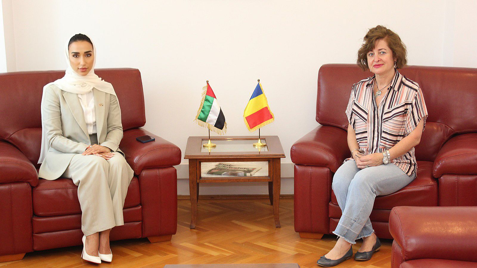La 14 iunie 2022, ingr. Mahrah Ali Al-Shaya / însărcinatul cu afaceri a.i. al Ambasadei Emiratelor Arabe Unite în România, la București, a avut o întrevedere cu doamna Marcela Ganea