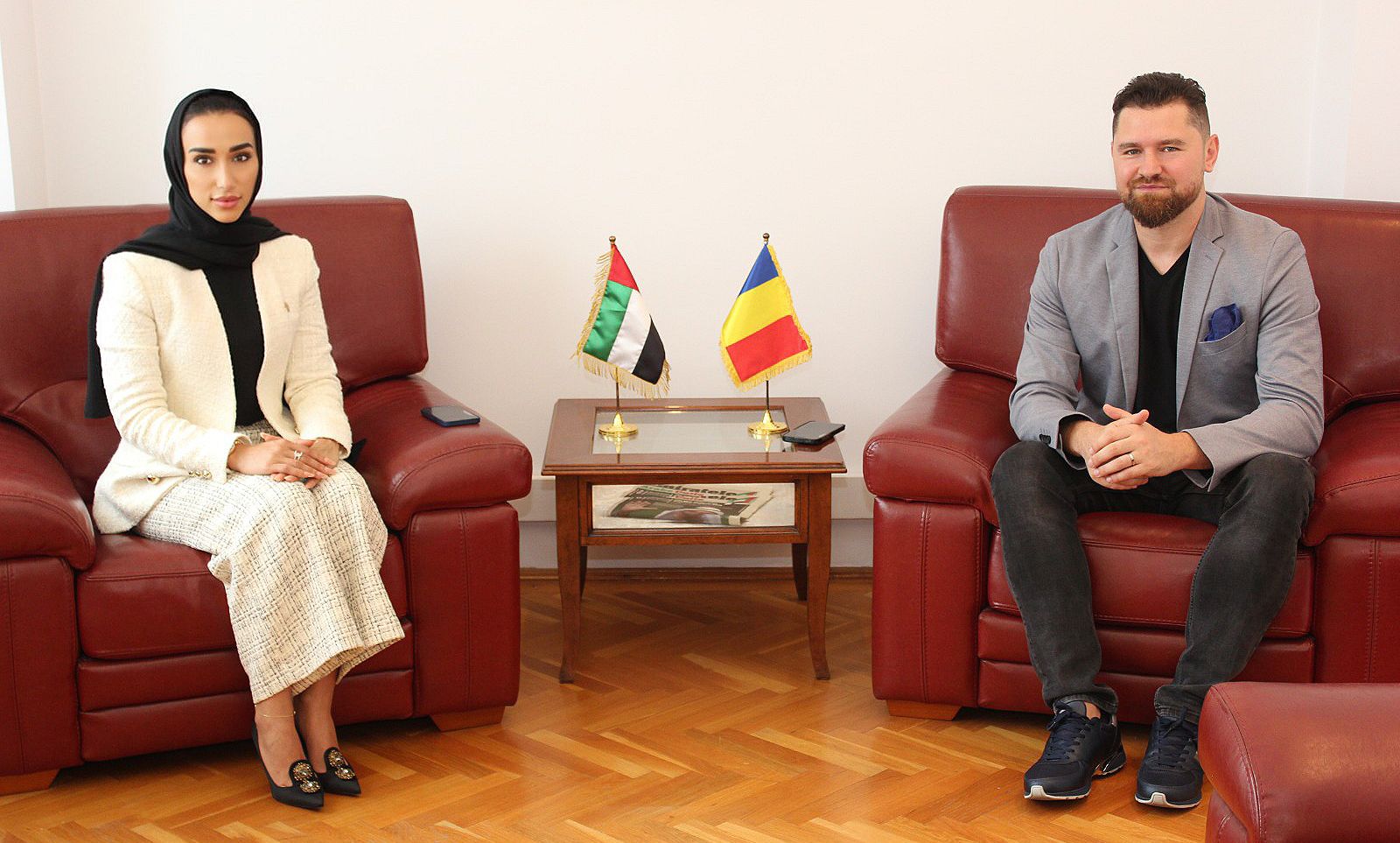 La 15 iunie 2022, ingr. Mahrah Ali Al-Shaya / însărcinatul cu afaceri a.i. al Ambasadei Emiratelor Arabe Unite în România, la București, a avut o întrevedere cu domnul Mircea Branzei -  directorul general al agenției imobiliare românești „Imobiliare Dubai”.