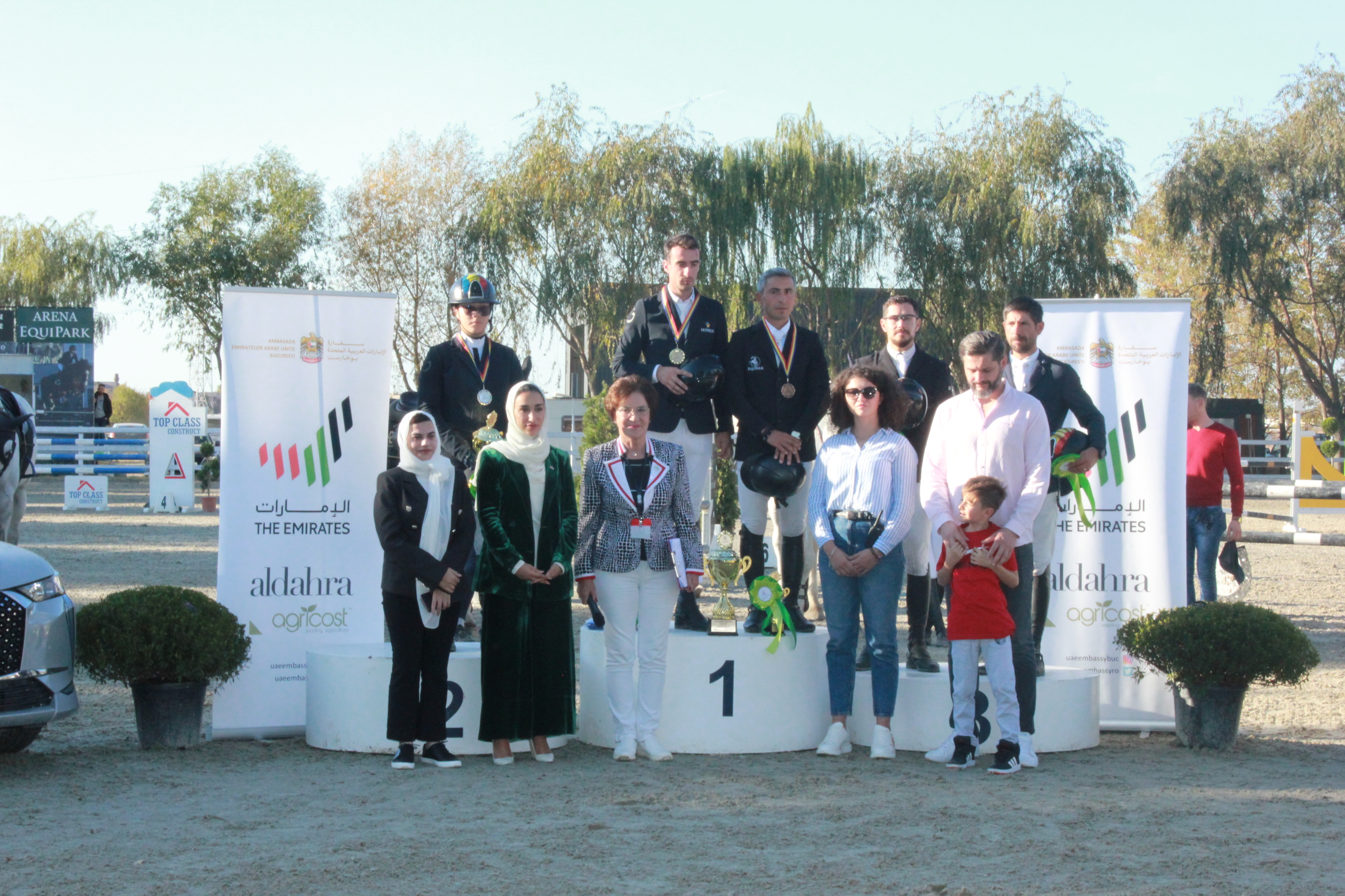 Ing. Mahrah Ali Al-Shaya - Însărcinatul cu afaceri din cadrul Ambasadei Emiratelor Arabe Unite în România a participat la evenimentul 