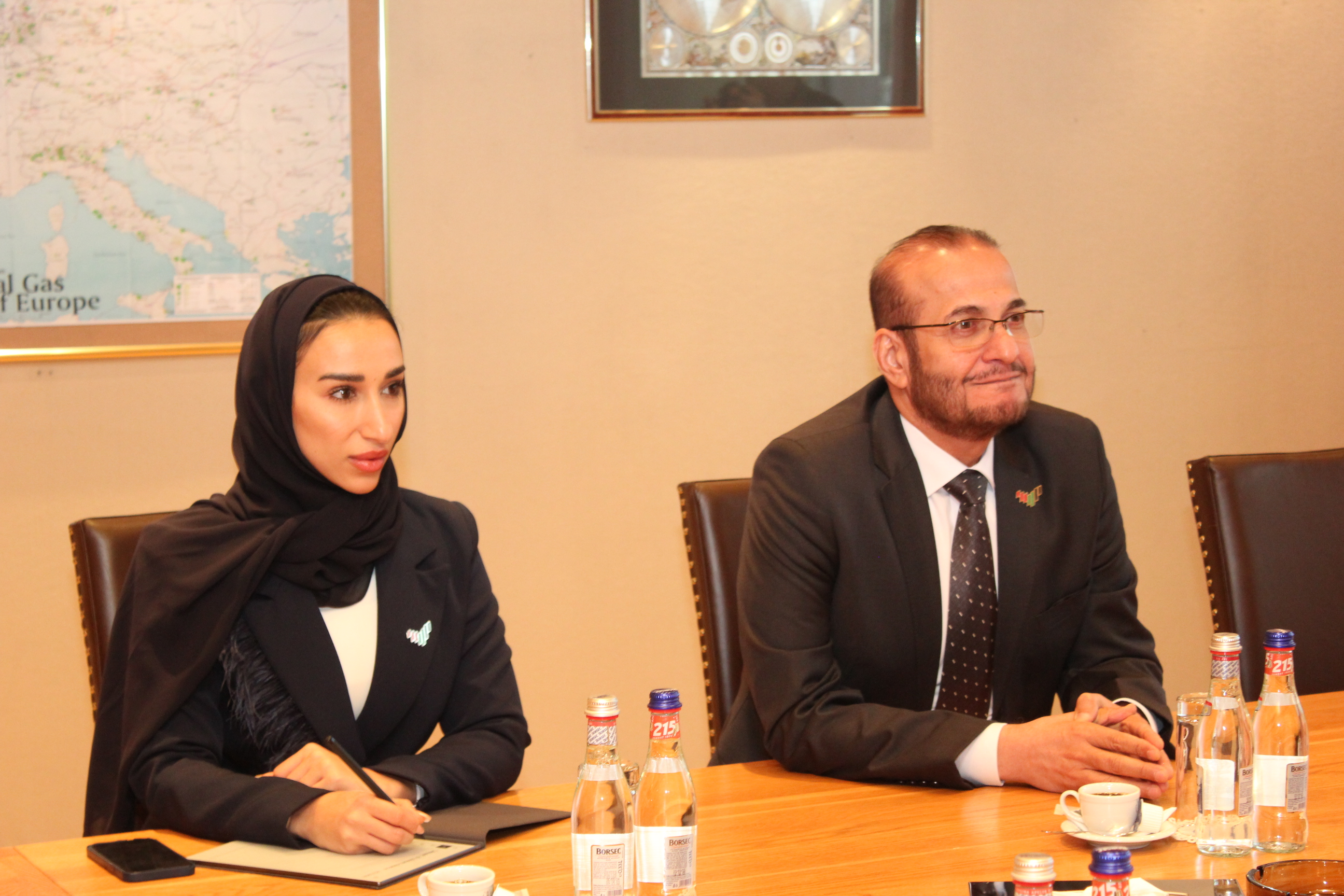 Excelența Sa/ Sultan Mohamed Majed Al Ali – Ambasadorul Emiratelor Arabe Unite în România s-a întâlnit cu Excelența Sa/ Mihai Daraban – Președintele Camerei de Comerț și Industrie a României.