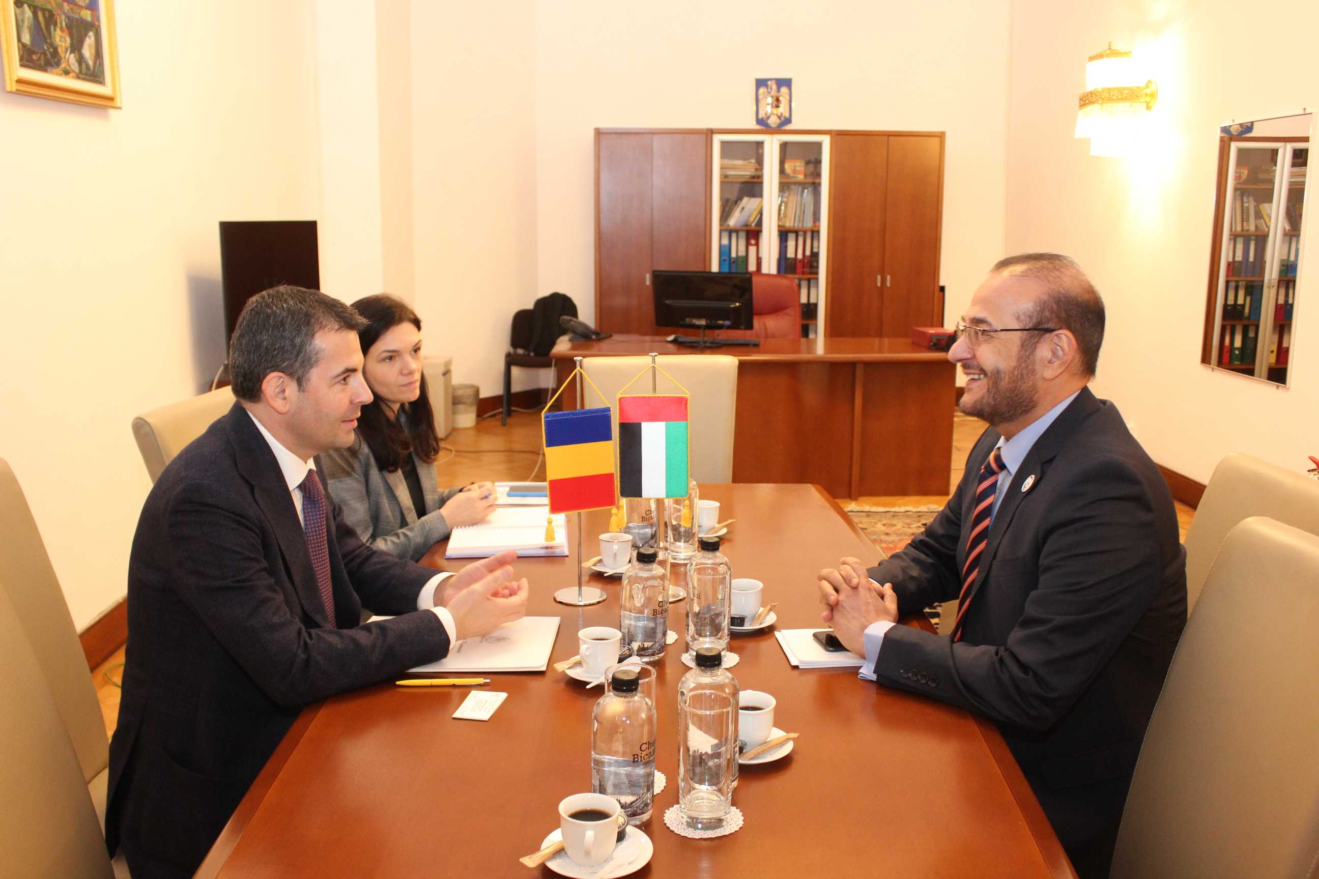 Excelența Sa/ Sultan Mohamed Majed Al Ali – Ambasadorul Emiratelor Arabe Unite în România a avut o întrevedere cu Excelența Sa/ Daniel Constantin