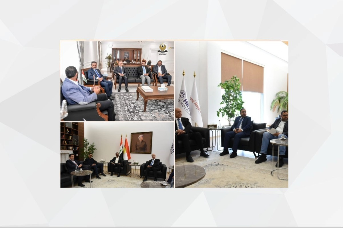 His Excellency the Consul General of the UAE in Erbil, accompanied by a delegation from the “E20 Investment” company for agricultural investment based in Abu Dhabi, 