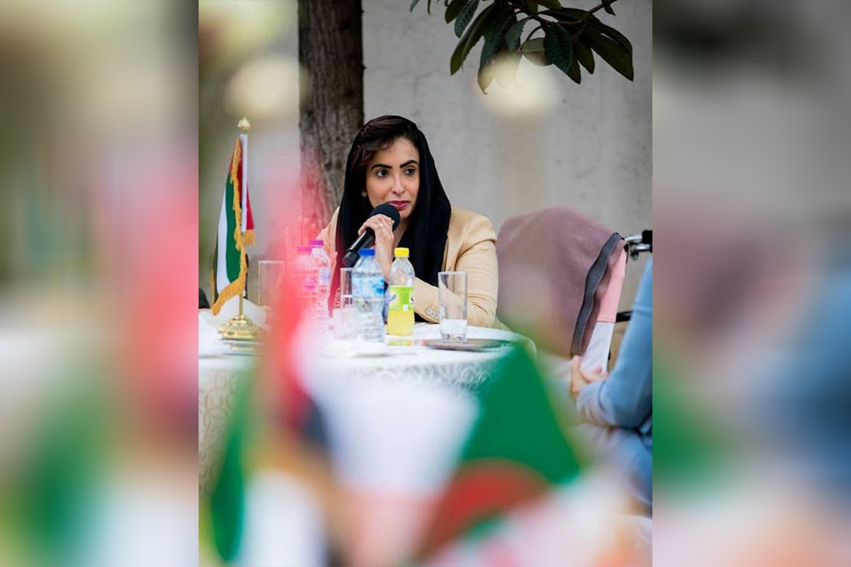اشرفت القائم بالأعمال بالإنابة موزة الحوسني، على الفعالية الثقافية بمقر السفارة بالجزائر، بمشاركة عدد من الصحفيين والإعلاميين الجزائريين بعنوان 