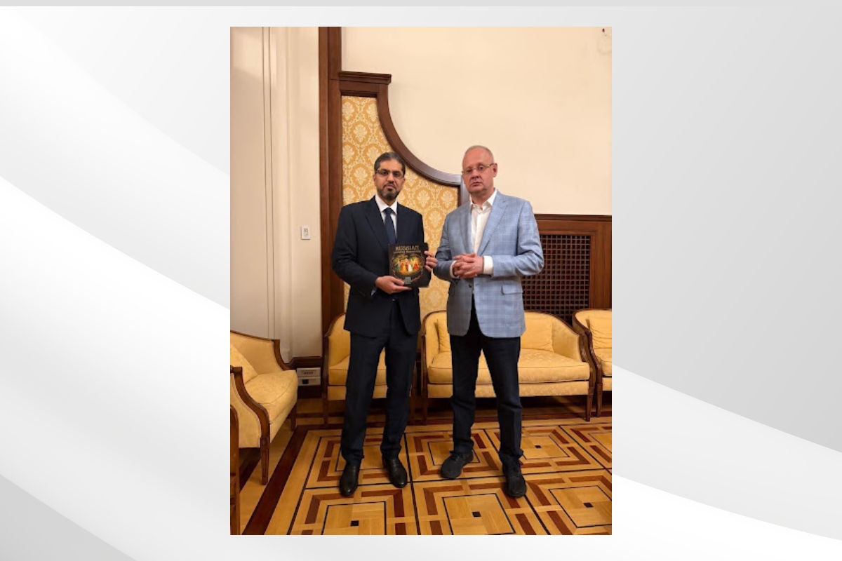 His Excellency Dr. Mohammed Ahmed Al Jaber, UAE Ambassador to the Russian Federation, met with His Excellency Anton Kobyakov, Advisor to the President of the Russian Federation.