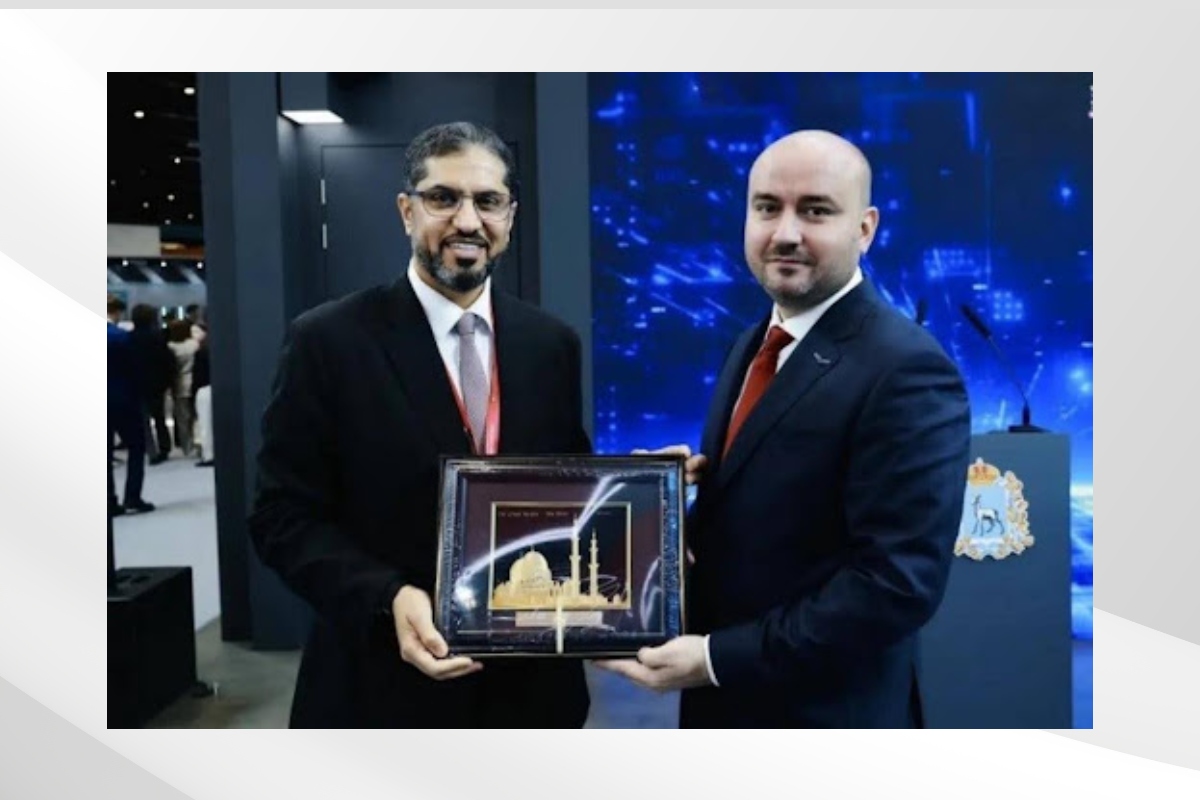 His Excellency Dr. Mohammed Ahmed Al Jaber, Ambassador of the United Arab Emirates to the Russian Federation, held a meeting with His Excellency Vyacheslav Fedorishchev, Governor of the Samara Region, on the sidelines of the St. Petersburg International Economic.