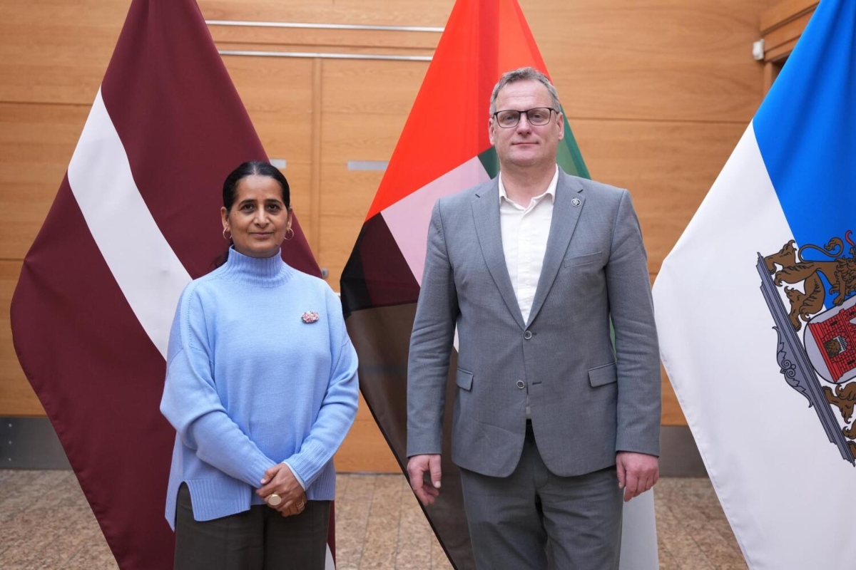 Her Excellency Noora Juma met with Viesturs Kleinbergs to discuss cooperation between the United Arab Emirates and Latvia. The meeting focused on opportunities in urban development, culture, and tourism, reflecting the UAE’s commitment to strengthening bridges of cooperation between the two countries.