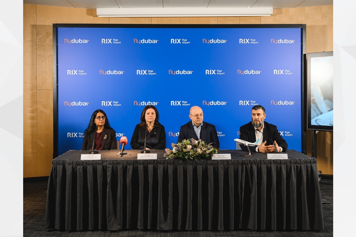 Her Excellency Noora Juma welcomed the launch of a direct route by flydubai between Dubai and Riga. She described the new connection as a significant milestone that enhances economic cooperation, promotes tourism, and supports cultural exchange between the United Arab Emirates and Latvia, reflecting the strong partnership between the two countries.