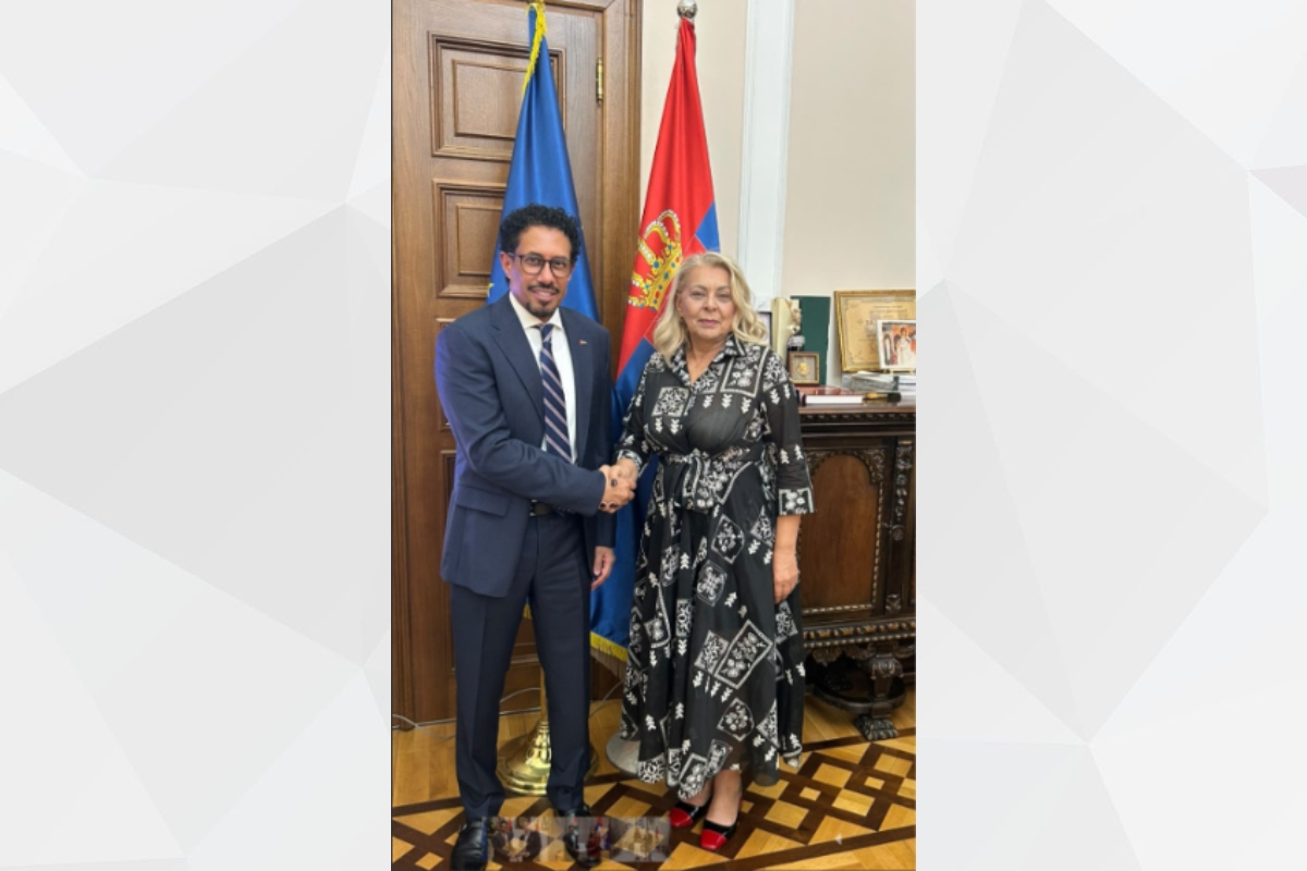H.E. Ahmed Hatem Almenhali, Ambassador of the United Arab Emirates to the Republic of Serbia, held a meeting with H.E. Aleksandra Sofronijevic, Minister of Construction, Transport and Infrastructure of the Republic of Serbia.

