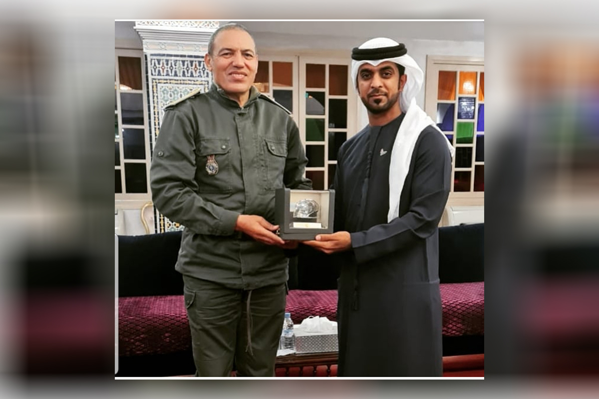 استقبل السيد/ عبد السلام بيكرات والي جهة العيون-الساقية الحمراء، السيد/ عيسى علي البلوشي القنصل العام للدولة بمدينة العيون