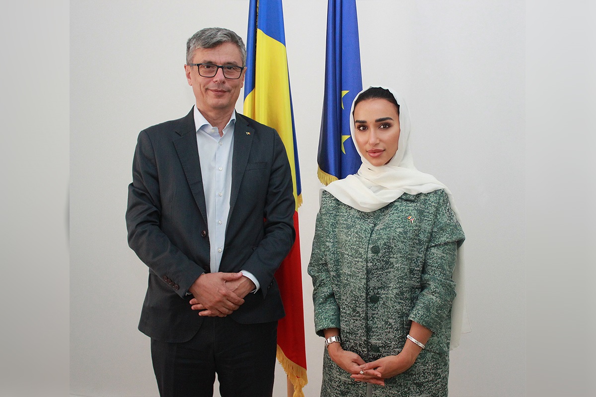 بتاريخ ٢٩ أغسطس٢٠٢٢، اجتمعت م. / مهره علي الشايع - نائب رئيس البعثة بسفارة دولة الإمارات العربية المتحدة لدى رومانيا مع معالي/ فيرجيل دانييل بوبيسكو- وزير الطاقة الروماني.