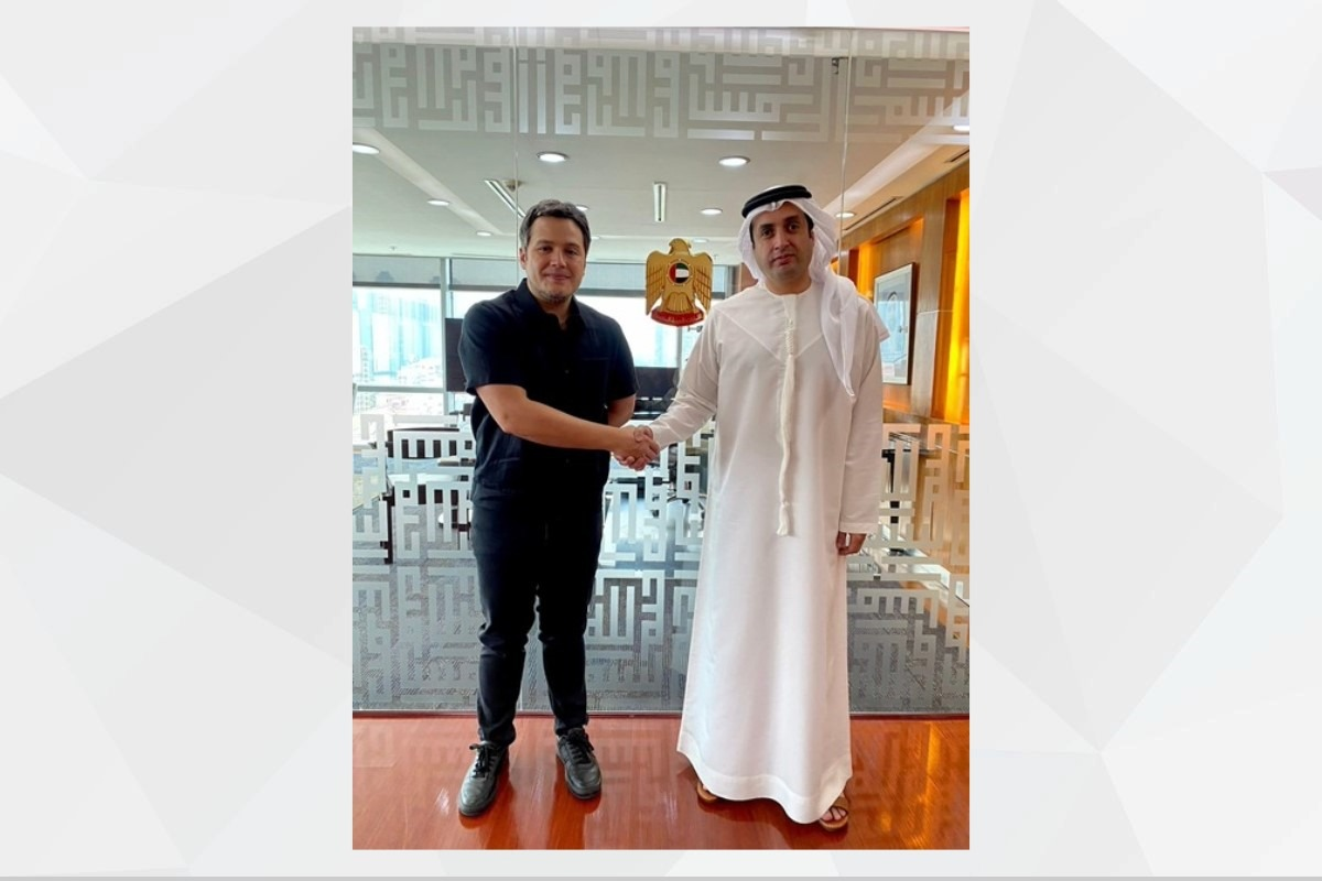 H.E. Mohamed Obadi Alqataam Alzaabi, Ambassador of the UAE to the Republic of the Philippines, met with H.E. Paul David Soriano,