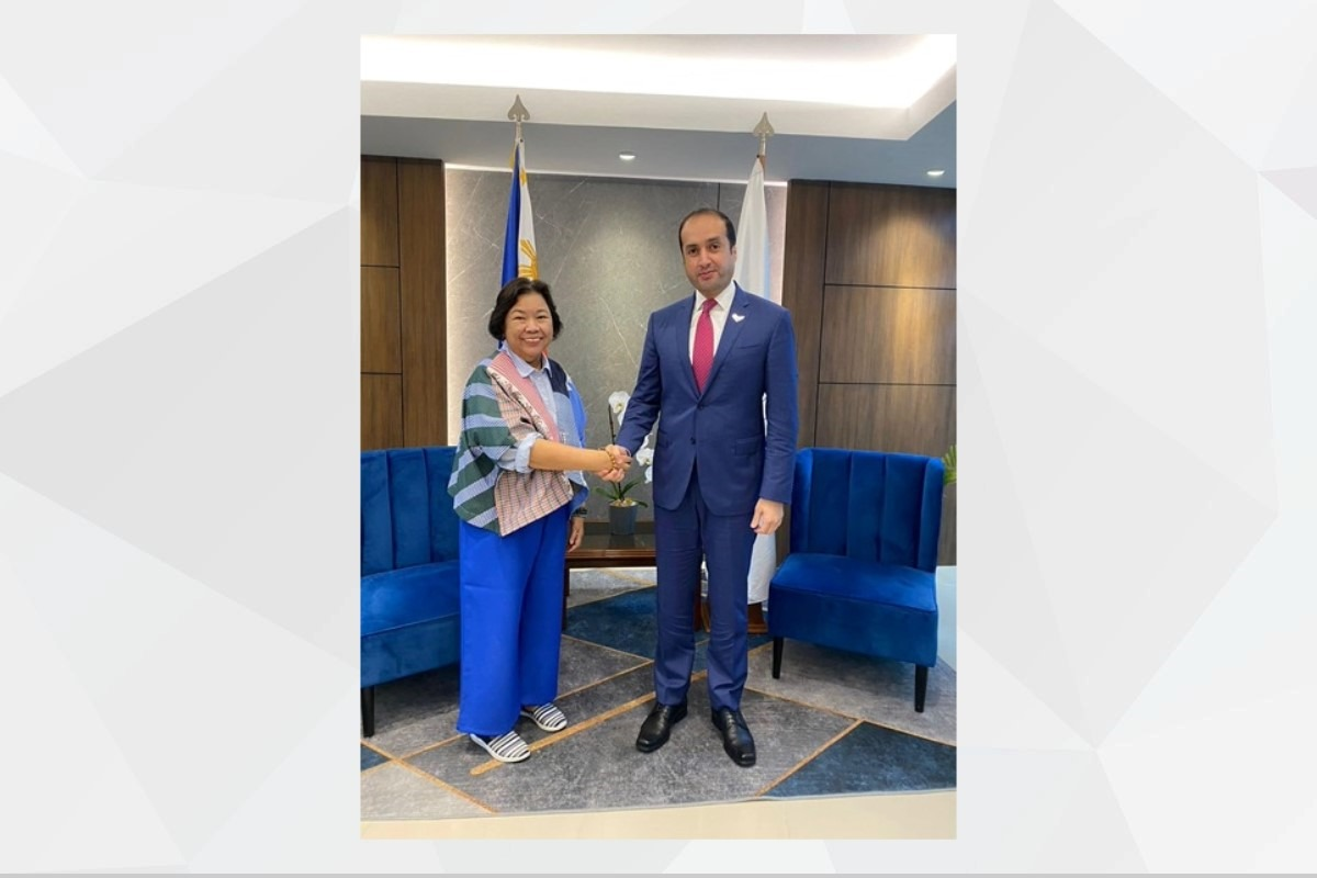 H.E. Mohamed Obaid Alqataam Alzaabi, UAE Ambassador in Manila, had a courtesy meeting with H.E. Susan Ople, Secretary of the Department of Migrant Workers,