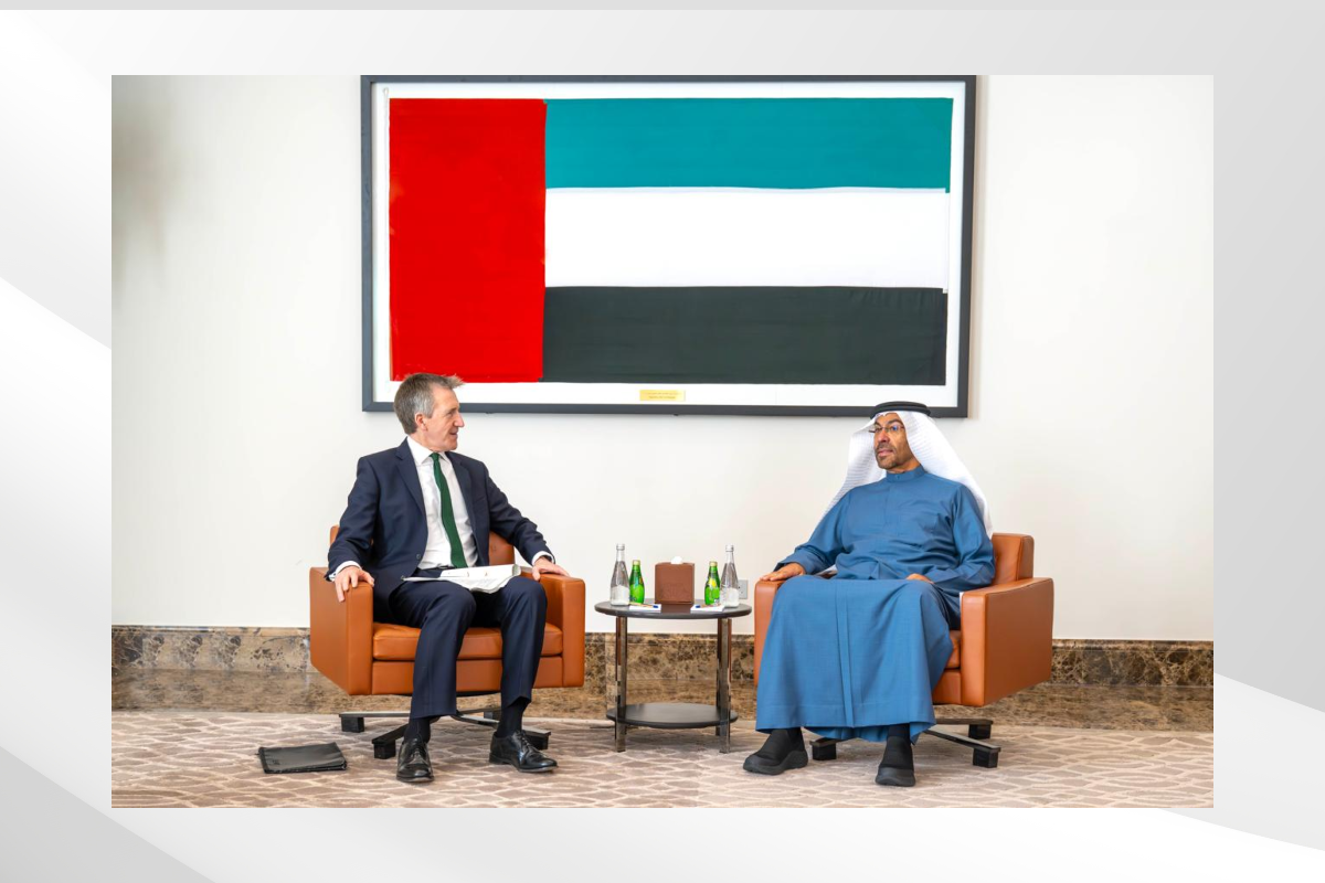 His Excellency Ahmed Al Sayegh, UAE Minister of State, met with The Honourable Dan Jarvis MP, UK Minister of State for Security, in Abu Dhabi, to discuss the UAE-UK partnership to tackle illicit financial flows.