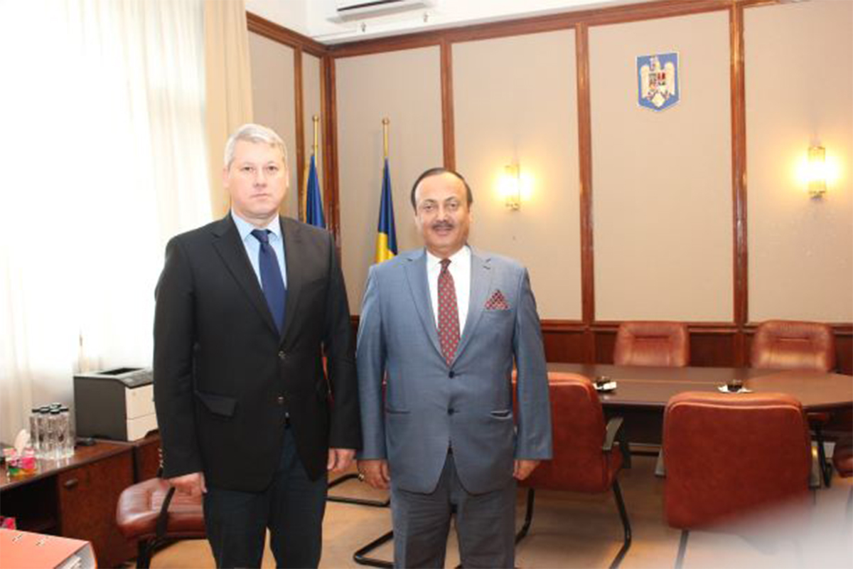 E.S. Dr. Ahmed Abdullah Bin Saeed Al Matrooshi, Ambasadorul Emiratelor Arabe Unite în România a avut o întrevedere cu domnul Cătălin Predoiu, noul ministru al Justiției din România, în contextul acestei întâlniri, fiind discutate aspecte legate de relațiile bilaterale dintre Emiratele Arabe Unite și România.
