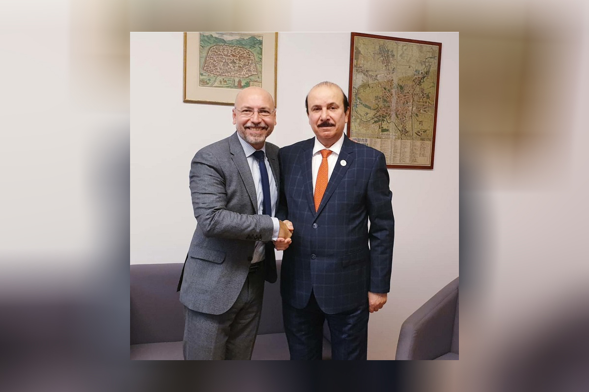 On November 8th 2019, Ambassador Almaainah met with the Head of the Middle East and North Africa Department of the Ministry of Foreign Affairs of the Czech Republic, H.E. Petr Hladík to discuss issues of common interest.