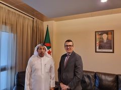 التقى سعادة السفير يوسف سباع آل علي بالسيد عبد الغاني مرابط، المدير العام للمديرية العامة للعلاقات متعددة الأطراف بالإنابة بالخارجية الجزائرية، حيث تم بحث العديد من المواضيع ذات الأولوية المشتركة. 