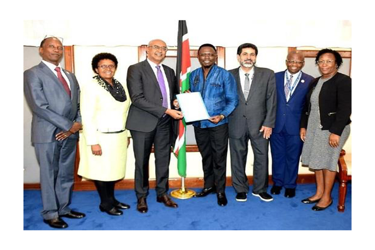 The meeting focused on fostering bilateral relations between the United Arab Emirates and the Republic of Kenya.