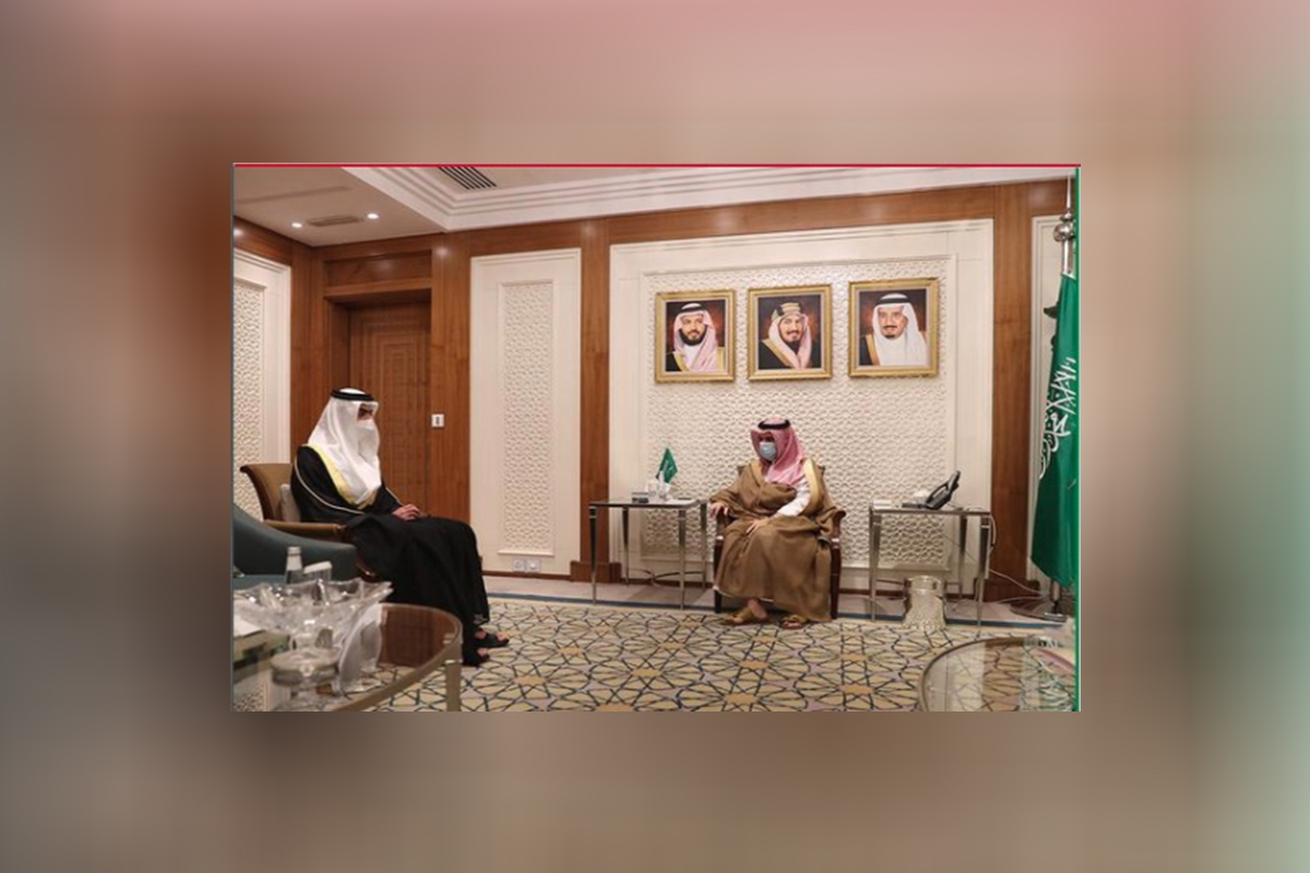 استقبل صاحب السمو الأمير فيصل بن فرحان بن عبدالله وزير الخارجية سعادة الشيخ نهيان بن سيف آل نهيان.