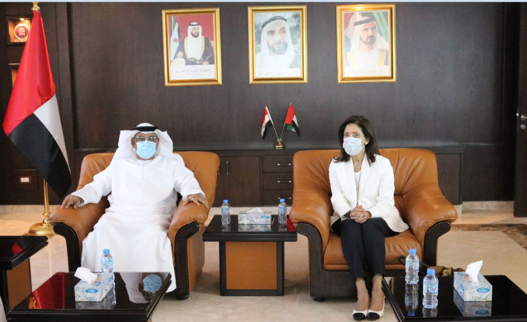 The Chargé d'Affairs of the UAE Embassy in Damascus discussed with the Deputy Special Envoy of the Secretary-General of the United Nations to Syria the developments of the situation in the Syrian Arab Republic in various fields.