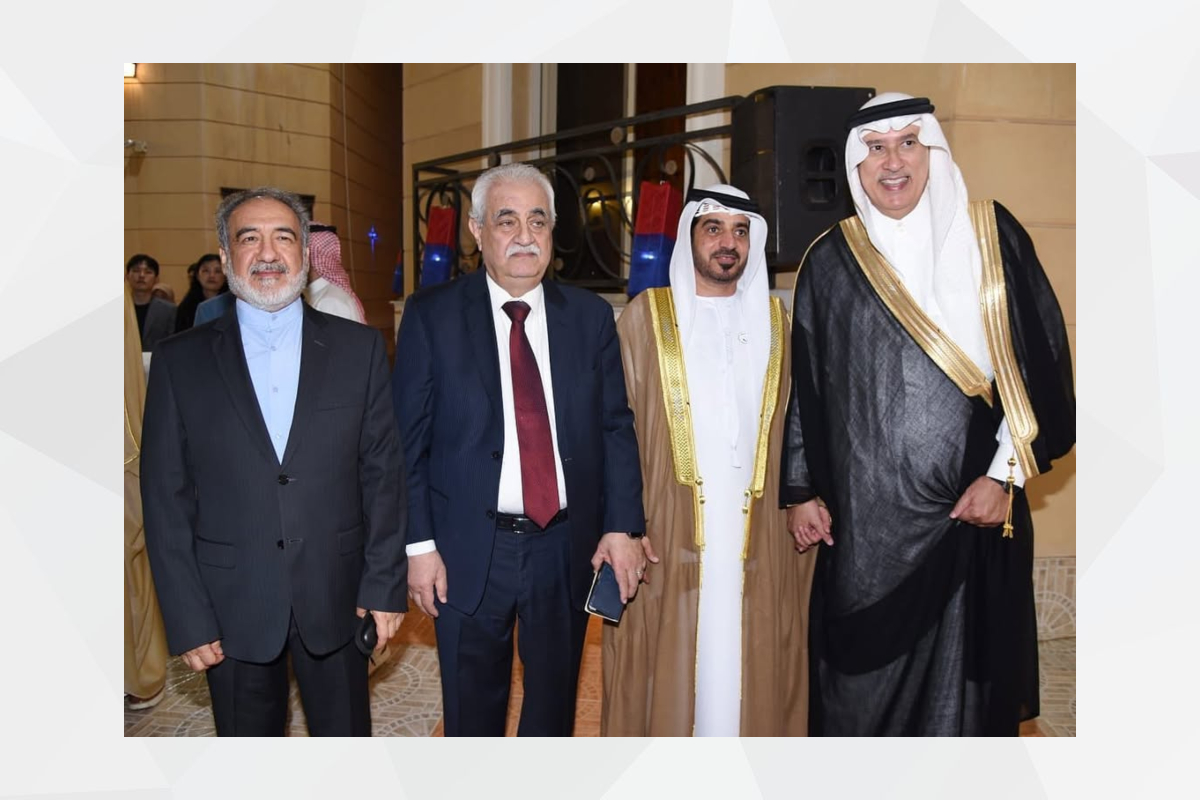 His Excellency Nasser houiden Al Ketbi, consul general of the UAE in Jeddah, attended the reception held by His Excellency Wu Hongkou, consul general of the Republic of South Korea in Jeddah on the occasion of the national day of the Republic of South Korea, in the presence of heads of diplomatic missions, a number of officials and the business community.