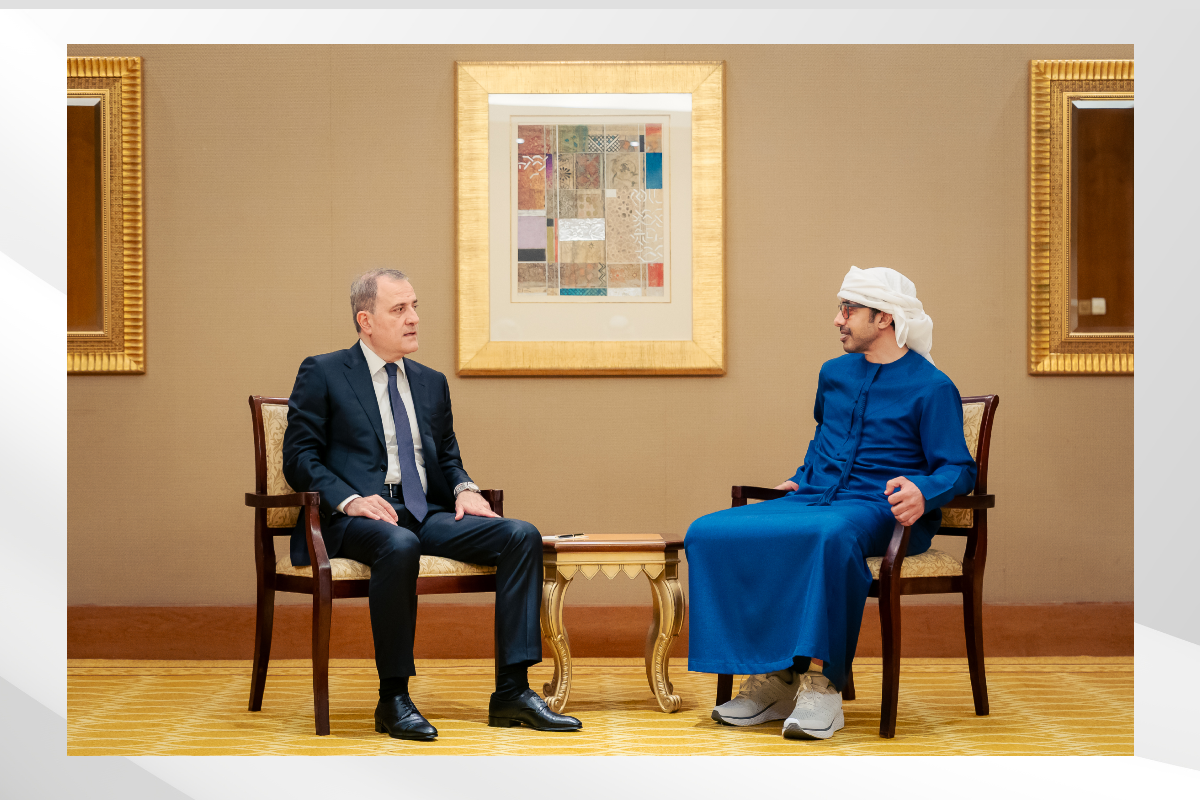 H.H. Sheikh Abdullah Bin Zayed Al Nahyan, Deputy Prime Minister and Minister of Foreign Affairs, today received Jeyhun Bayramov, Minister of Foreign Affairs of the friendly Republic of Azerbaijan, in Abu Dhabi.