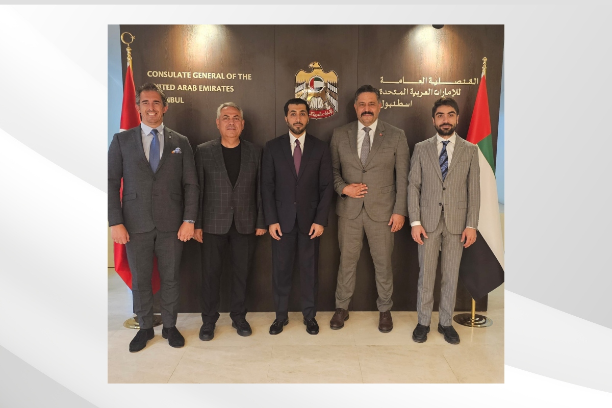 H.E. Saeed Saqer Al Muhairi, Consul General, hosted at the Consulate the delegation led by Mr. Abdullah Bozatli, Chairman of the Trade Committees at the Independent Industrialists’ and Businessmen’s Association (MÜSİAD), along with his accompanying delegation.