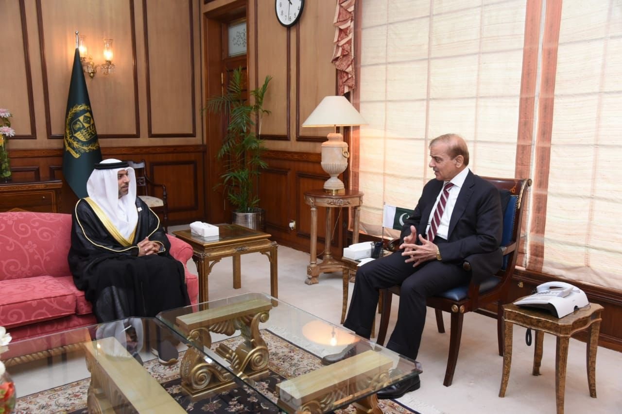 Ambassador Hamad Obaid Al Zaabi congratulated Shahbaz Sharif on assuming the office of the prime minister, and stressed the UAE's keenness to consolidate bilateral relations with Pakistan.