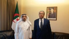قــابل سعــادة السفيــر يوسف سباع آل علي سعادة نور الدين خندودي ــــــ المدير العام للبلدان العربية بوزارة الشؤون الخارجيـة والجالية الوطنيـة بالخارج، حيث تــم مناقشـة عددا من المواضيع ذات الاهتمام المشترك.