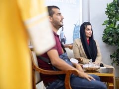 شاركـت سفــارة الدولة بالــجزائر في اليوم الأول في الصالـون الدولي للسياحــة والأسفـار 