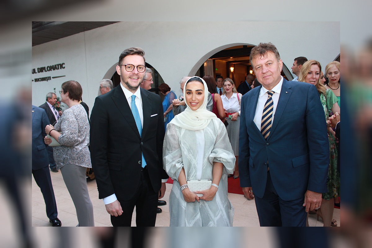 ingr. Mahrah Ali Al-Shaya / însărcinatul cu afaceri a.i. al Ambasadei Emiratelor Arabe Unite în România, la București, a participat la recepția care a avut loc cu ocazia Zilei Naționale a Republicii Arabe Egipt și care a fost organizată de ambasada republicii, în capitala României, București. 