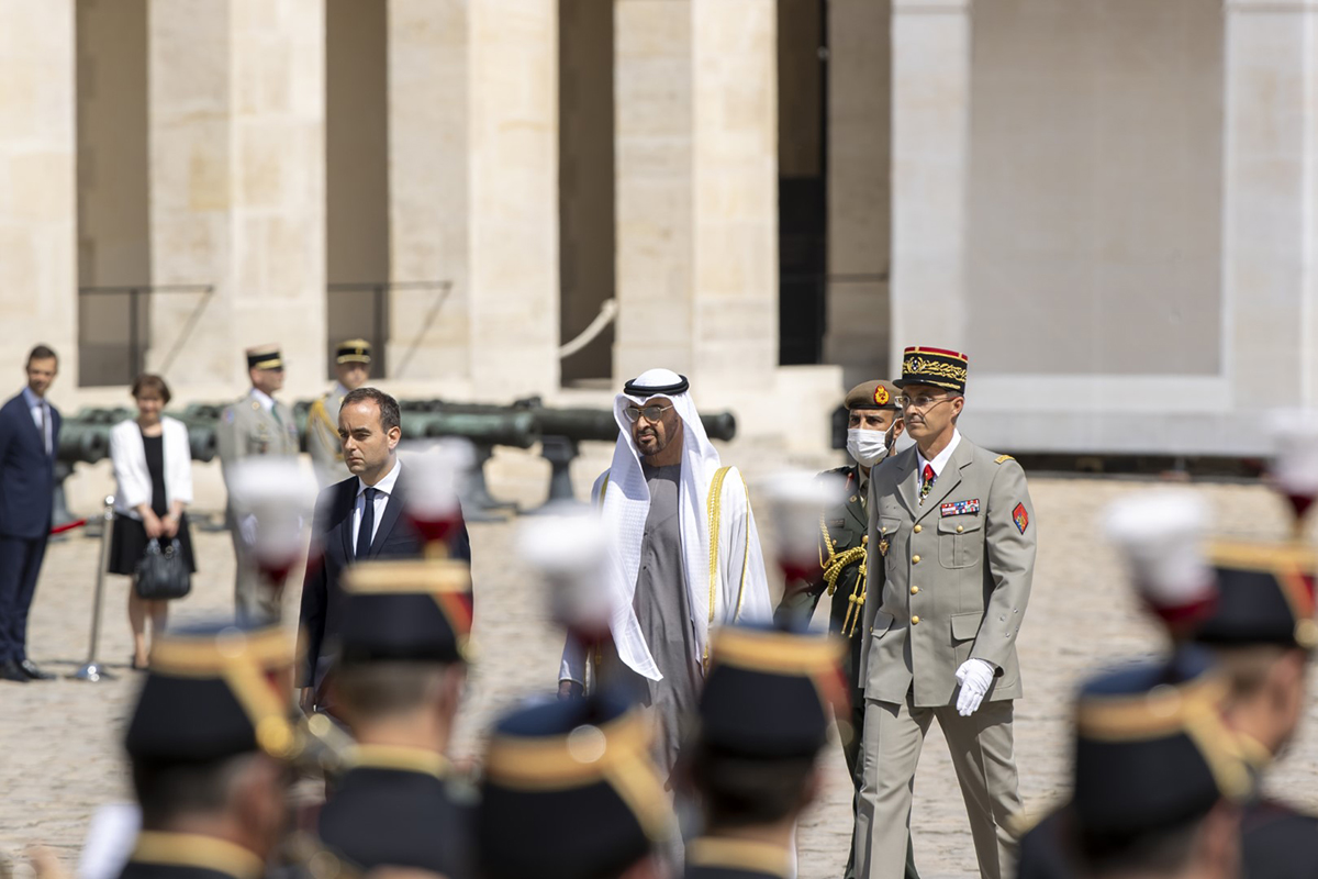 وصل صاحب السمو الشيخ محمد بن زايد آل نهيان رئيس الدولة 