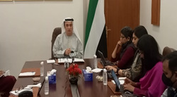 تفاعل سعادة سفير الدولة لدى الهند الدكتور أحمد البنا مع وسائل الأعلام الهندية حول احتفالات اليوبيل الذهبي لدولة الإمارات، وسلط الضوء على الإنجازات الهائلة التي حققتها الدولة خلال العقود الخمسة الماضية.