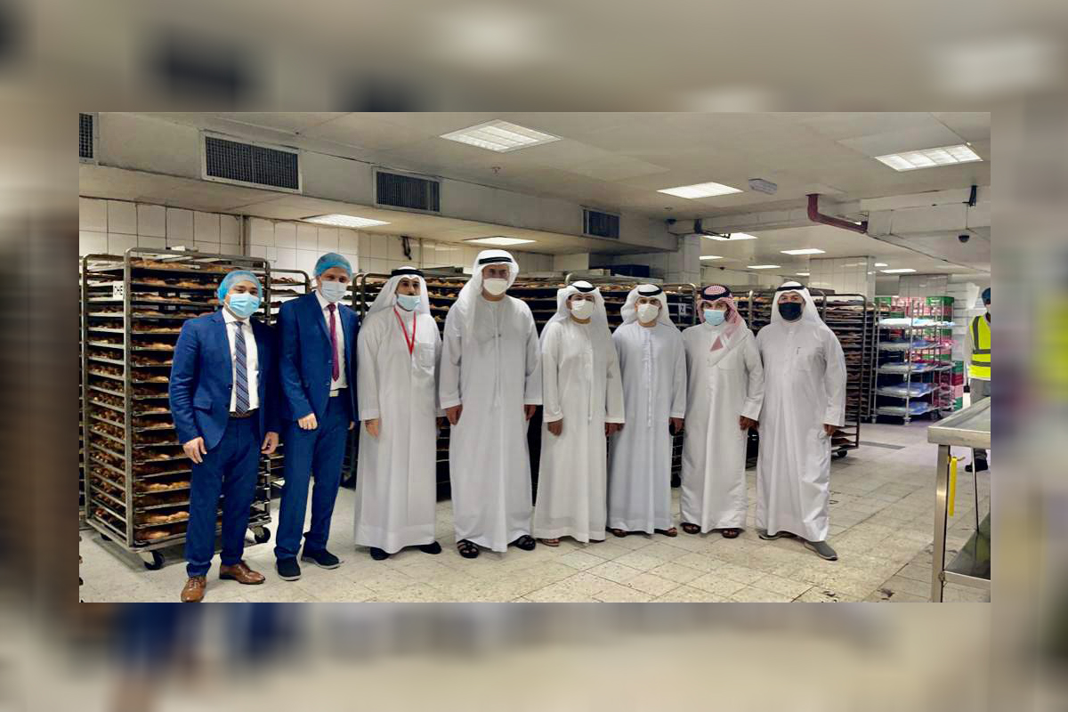 حيث أبدى سعادته اعجابه بمستوى الإنتاج وتوظيف التقنيات الحديثة مؤكدا على حرص البلدين الشقيقين