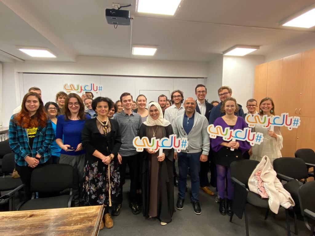 Within the framework of the Bilarabi (In Arabic) initiative, the UAE Embassy in Warsaw organized an Arabic calligraphy workshop for students of the University of Warsaw